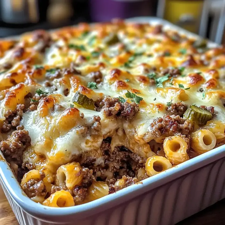 Big Mac Nudelauflauf Rezept