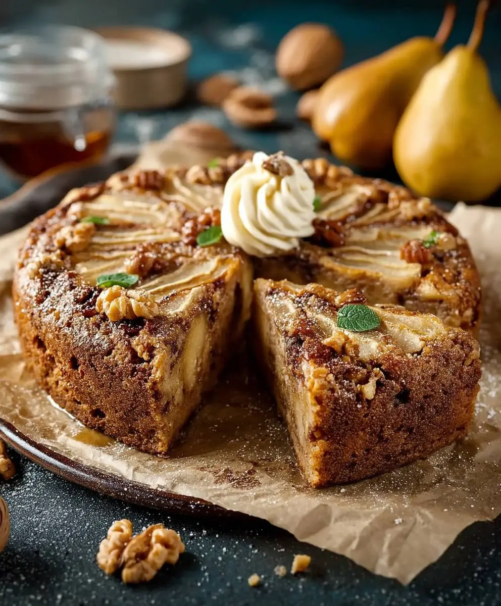 BirnenWalnusskuchenRezept