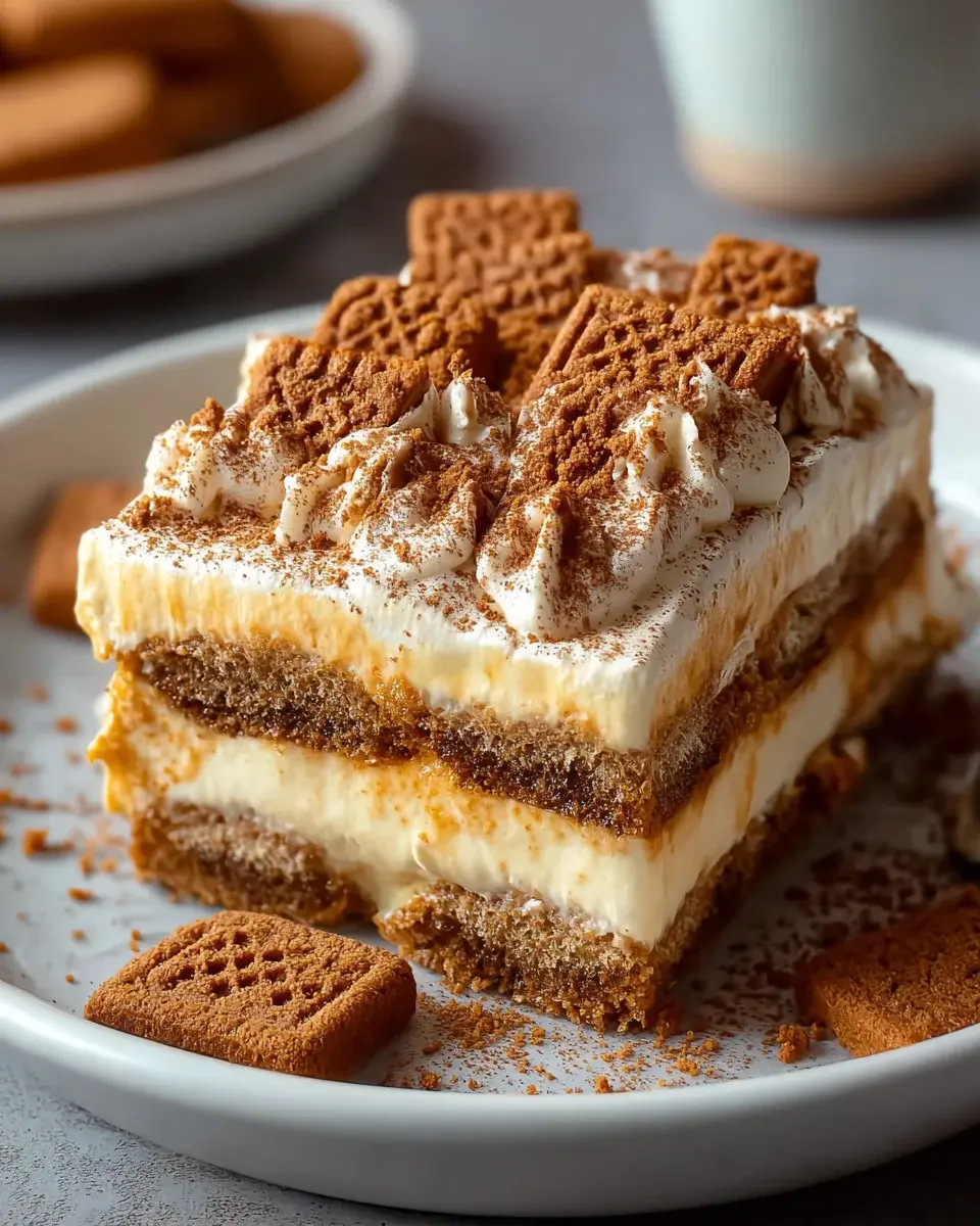 Biscoff Spekulatius Tiramisu Rezept