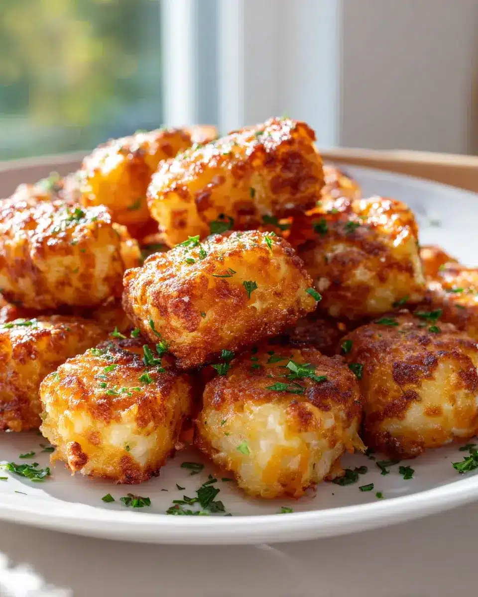 Blumenkohl Tater Tots Rezept