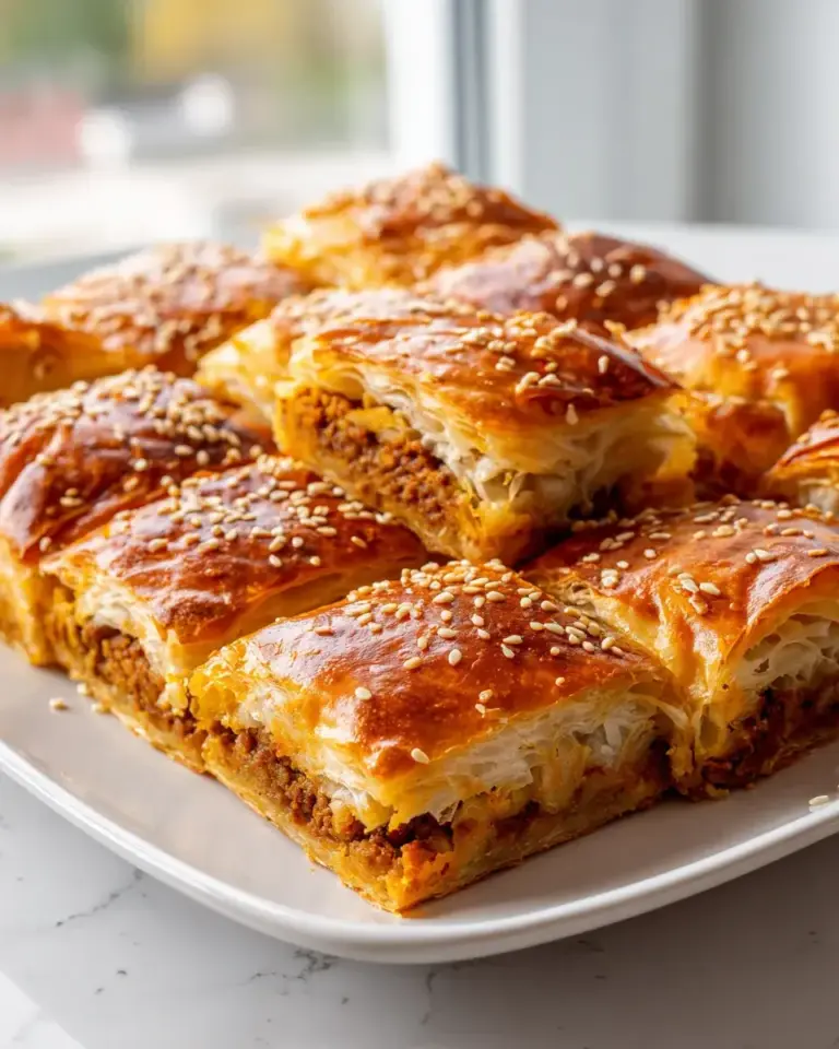 Boerek mit Hackfleisch Rezept