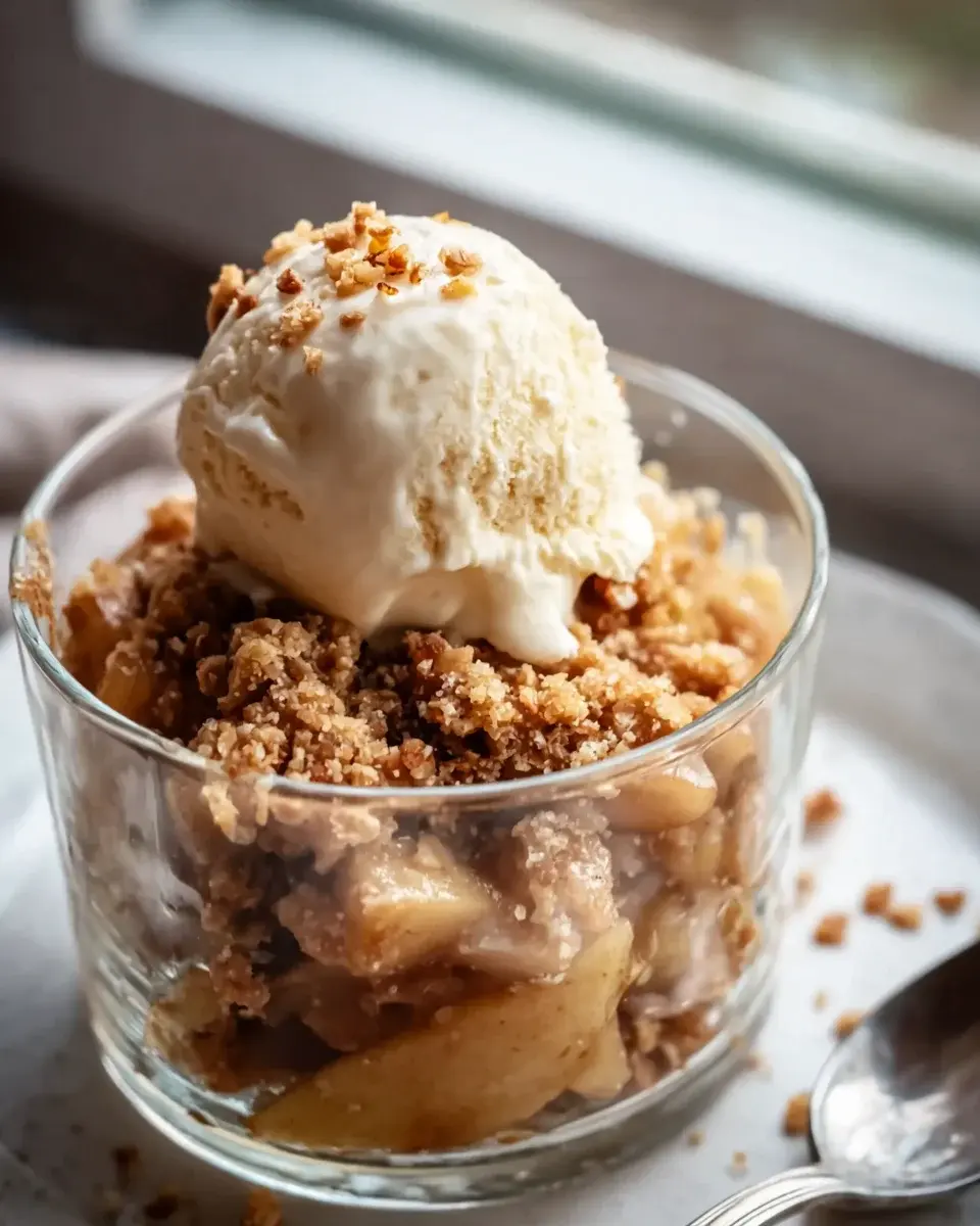Bratapfel Crumble Rezept Zutaten