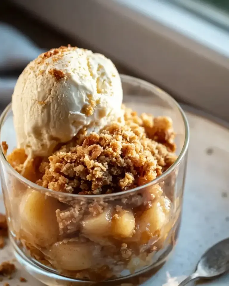 Bratapfel Crumble Rezept