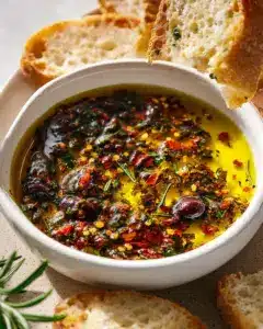 Aromatisches Bread Dipping Oil