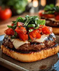 Bruschetta Burger Selber Machen: Das ultimative Rezept für zu Hause