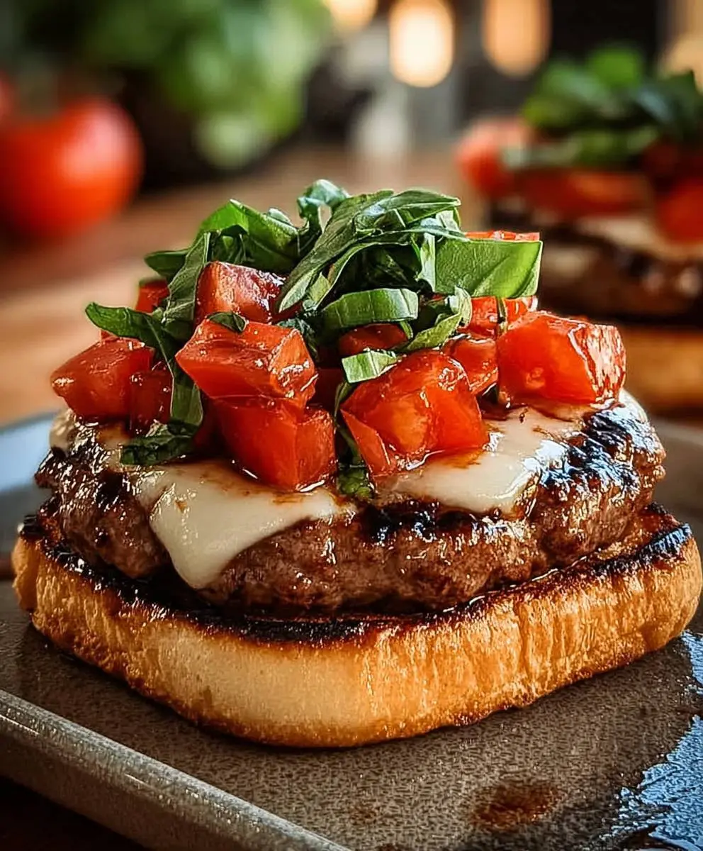 BruschettaBurgerRezept