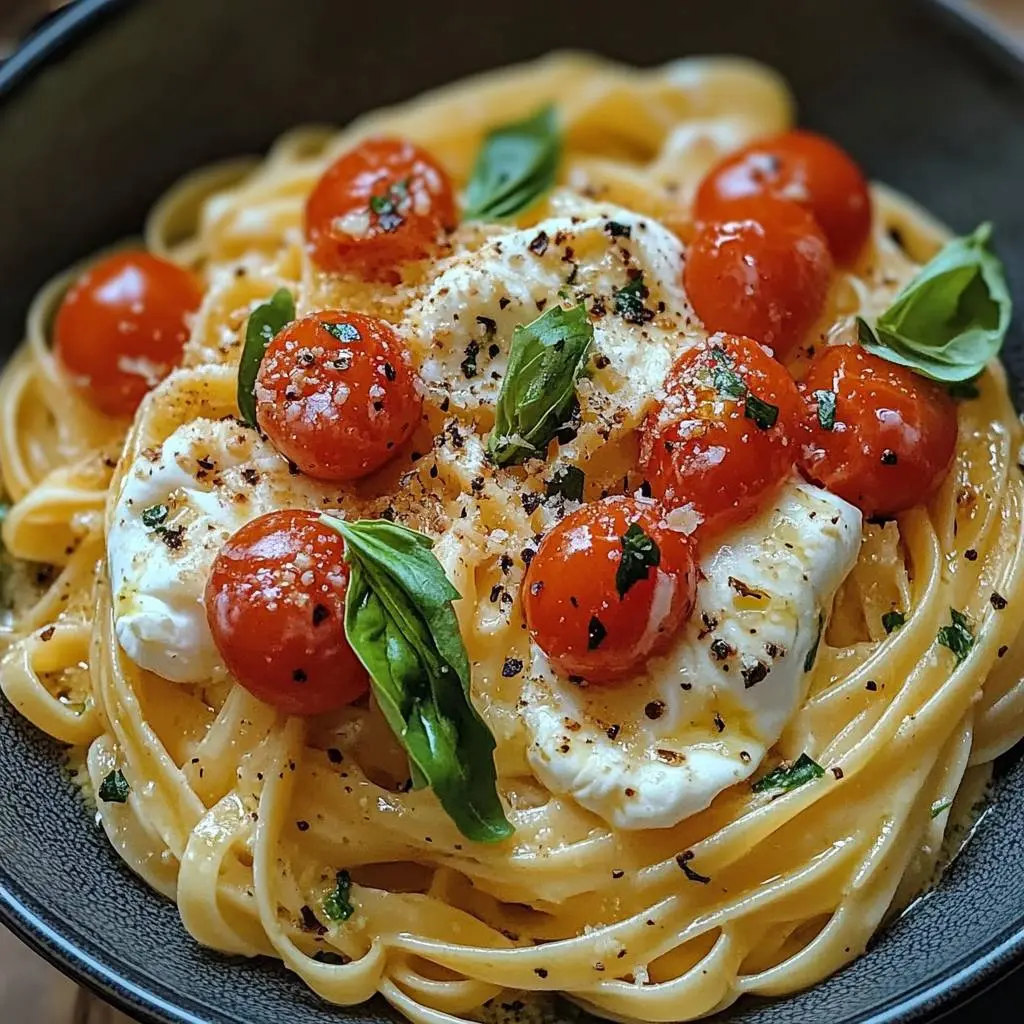 Burrata Pasta schnell und einfach 2 Burrata Pasta schnell und einfach