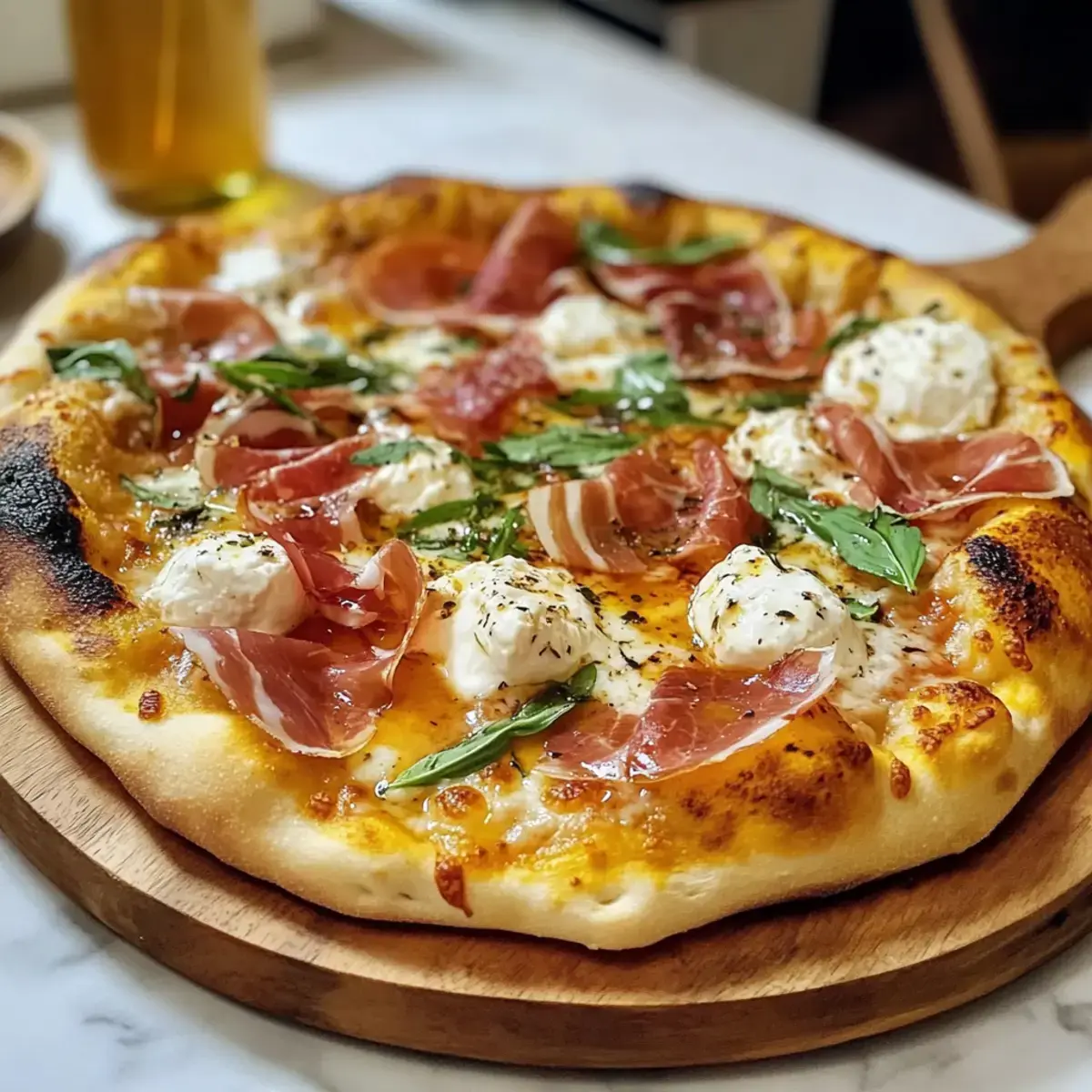 BurrataPizzamitHonig
