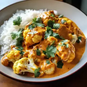 Cremiger Butter Blumenkohl – Vegetarische Indische Köstlichkeit