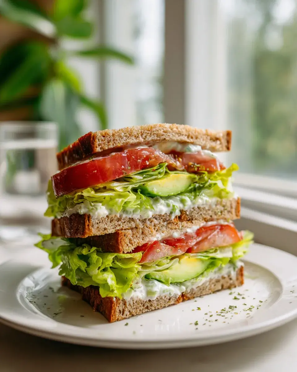 Caesar Sandwich Rezept mit Avocado und Tomaten