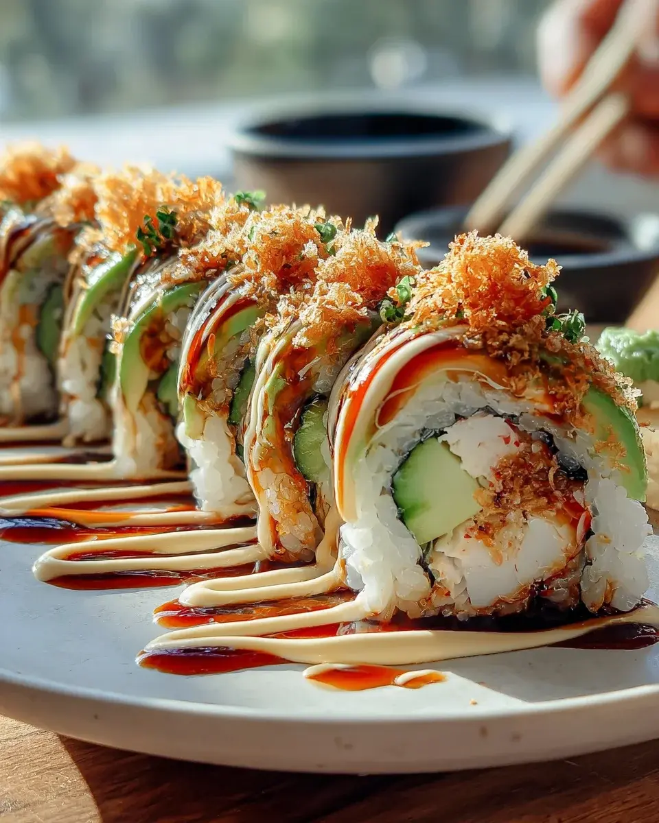 California Crunch Roll Sushi Rezept