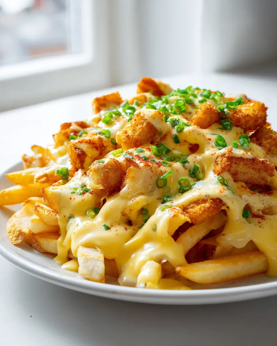Cheese Stick Loaded Fries Rezept