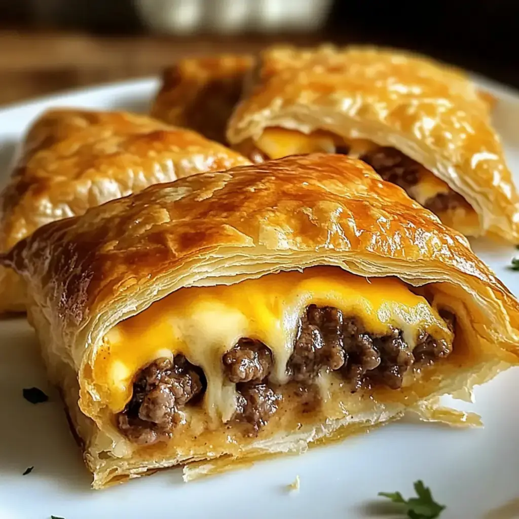 Cheeseburger Taschen Rezept