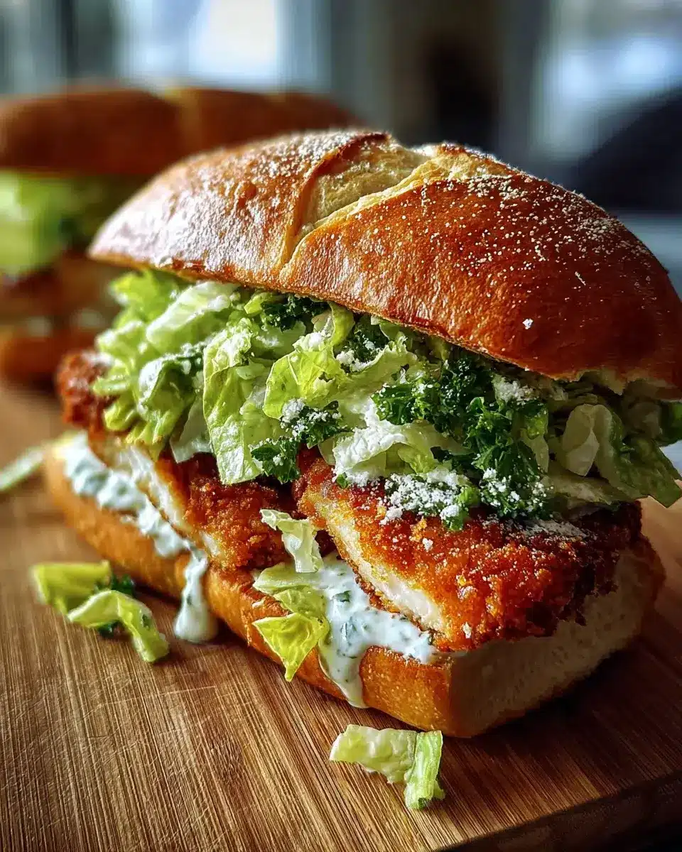 ChickenCaesarSandwichRezept