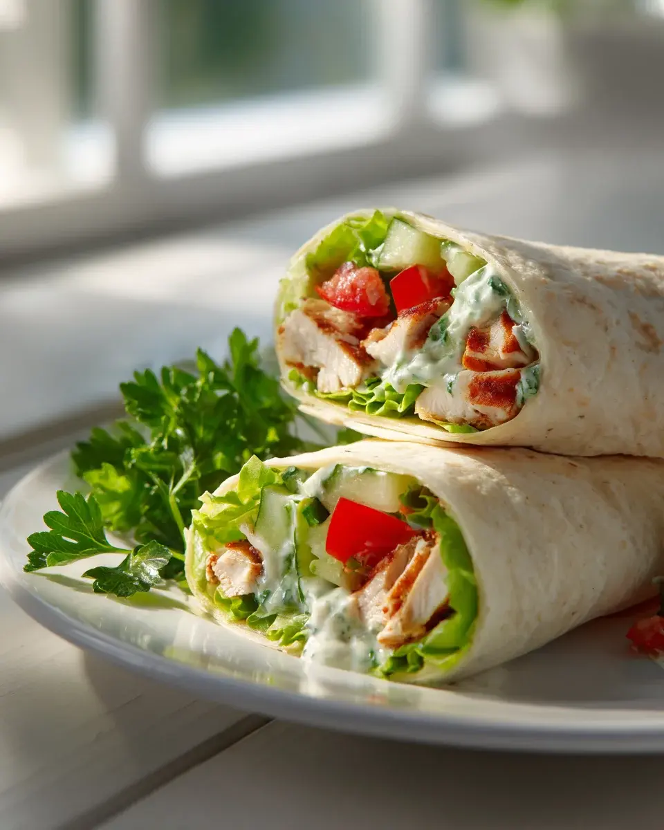 Chicken Wrap Rezept