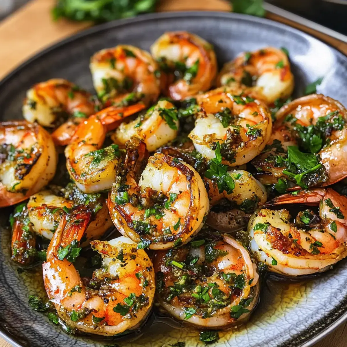 Chimichurri Garnelen Rezept