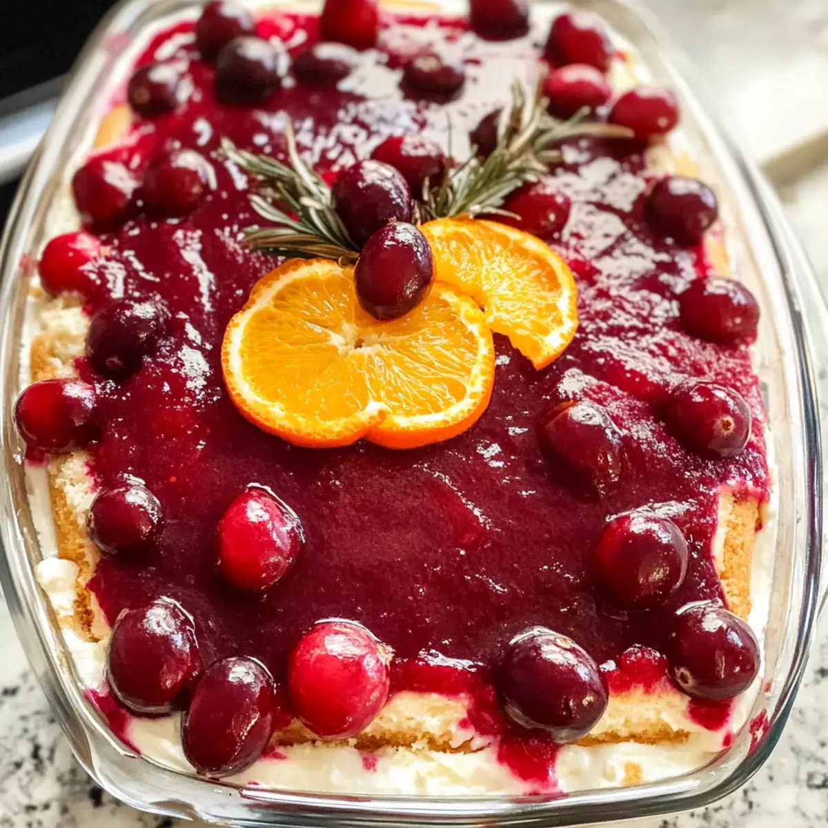 Cranberry Orange Tiramisu Rezept