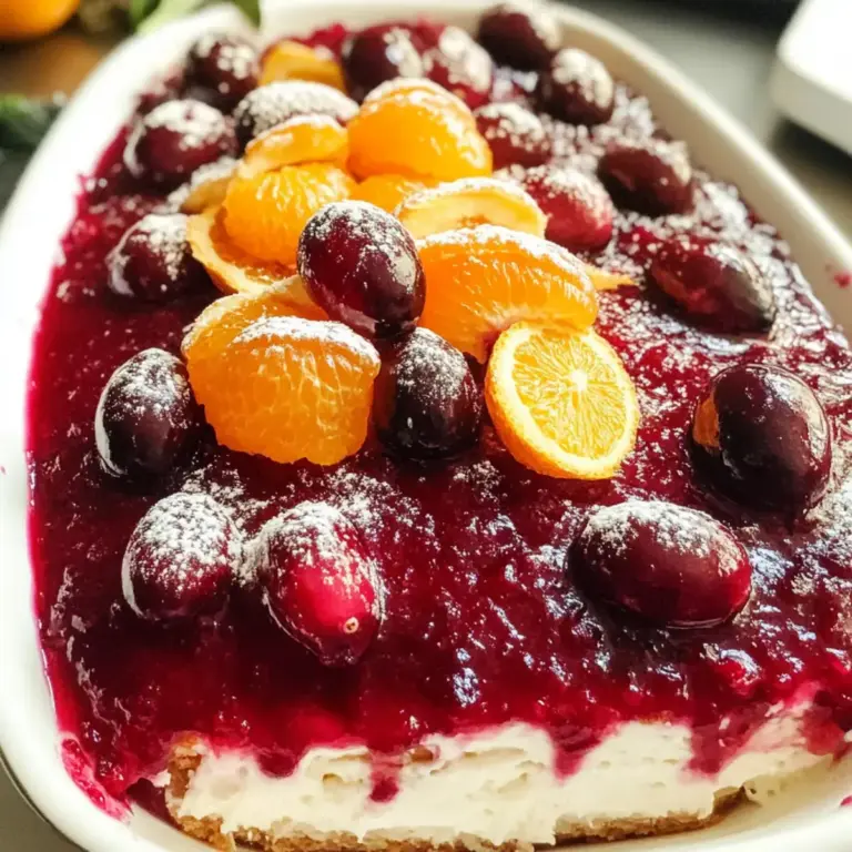 Cranberry Orange Tiramisu Rezept
