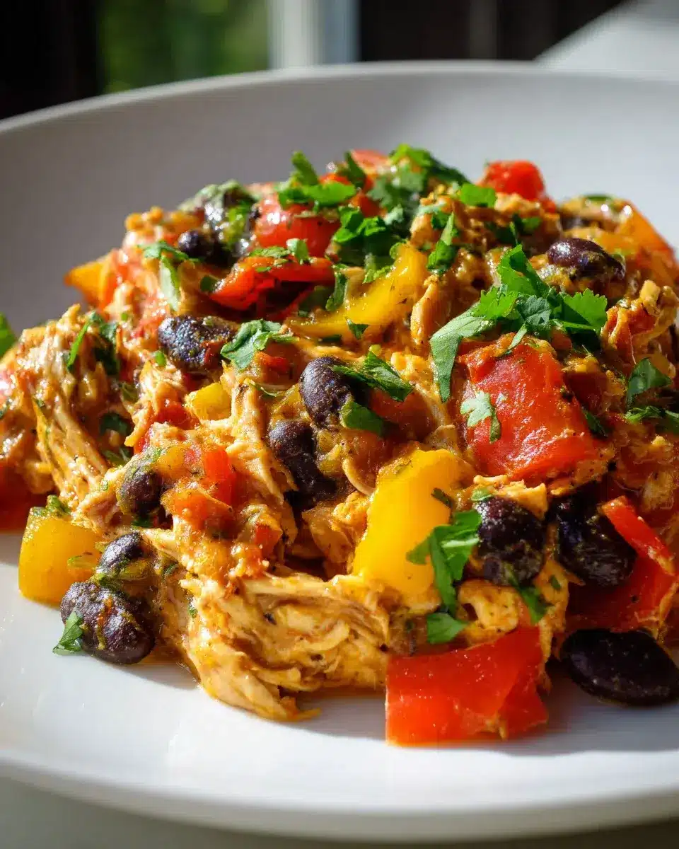 CrockPotHahnchenmitBohnenundPaprika