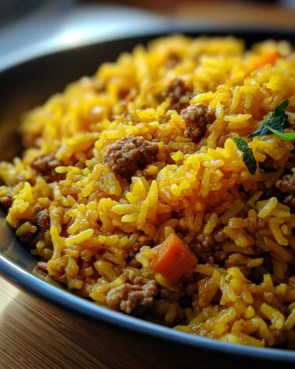 Curryreis mit Hackfleisch Rezept