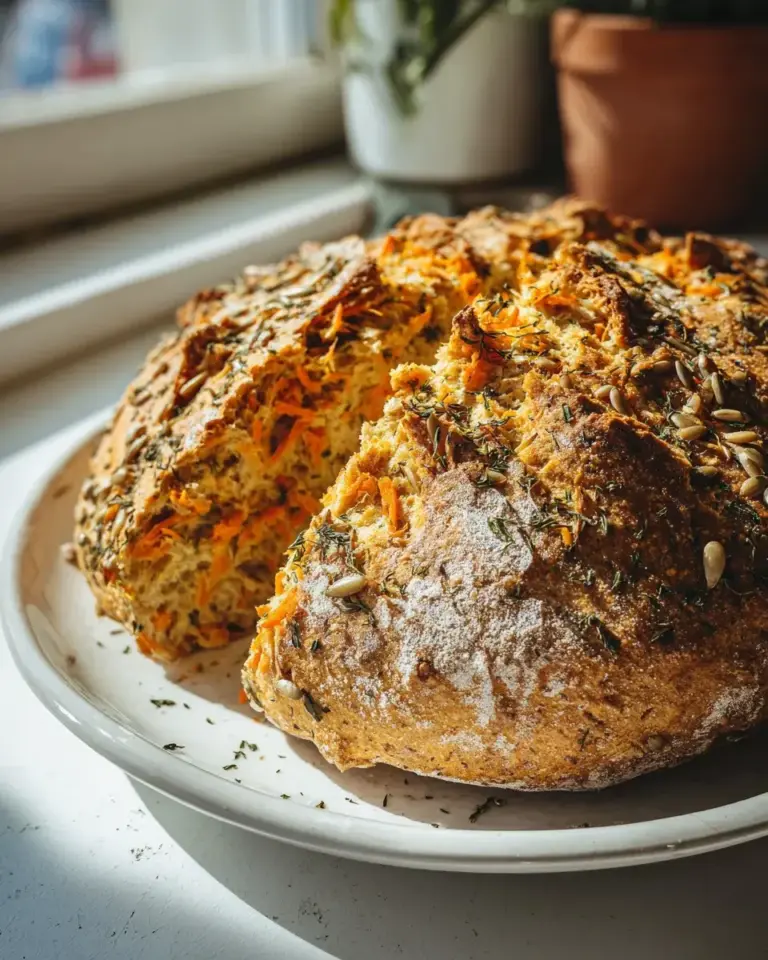 Dinkel Joghurt Brot mit Möhren