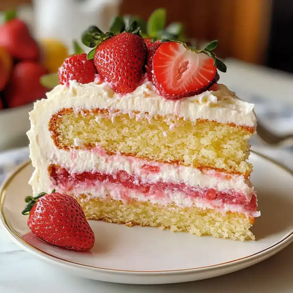 Erdbeer Zitronen Kuchen Rezept
