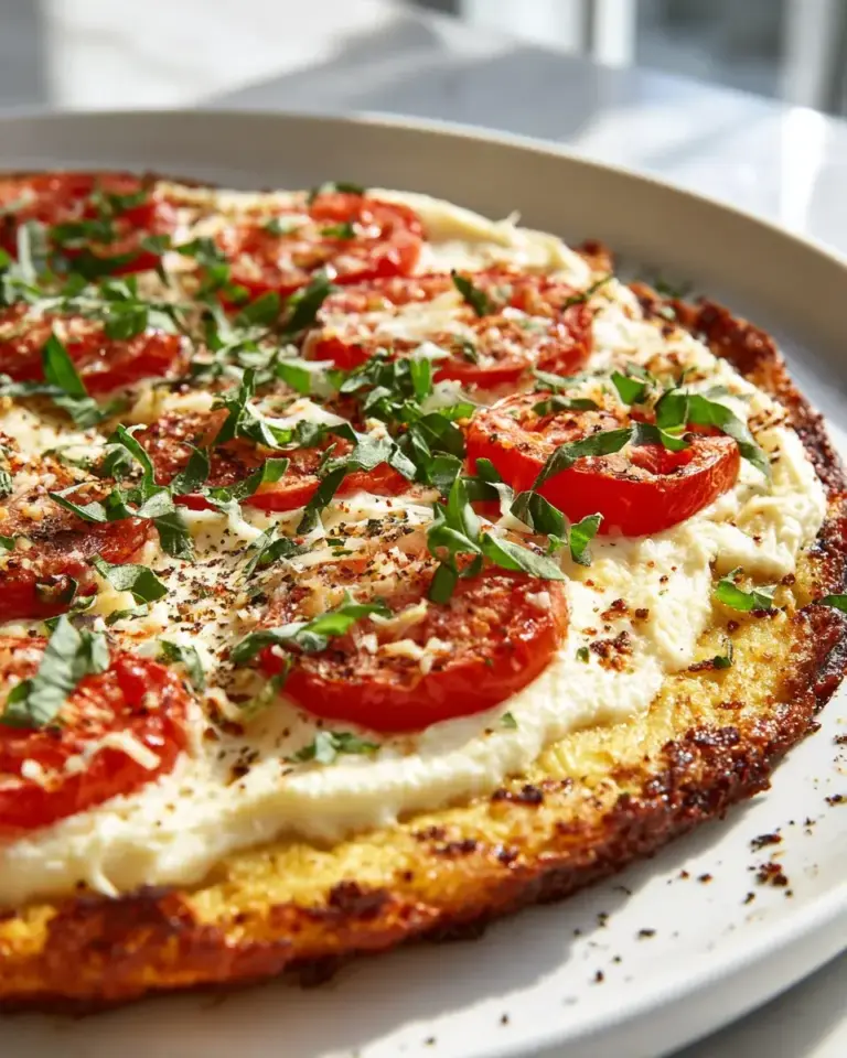 Fathead Teig Pizza Frischkäse Mandeln
