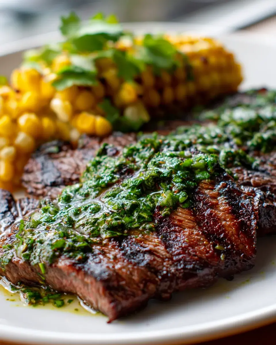 Flank Steak mit Chimichurri