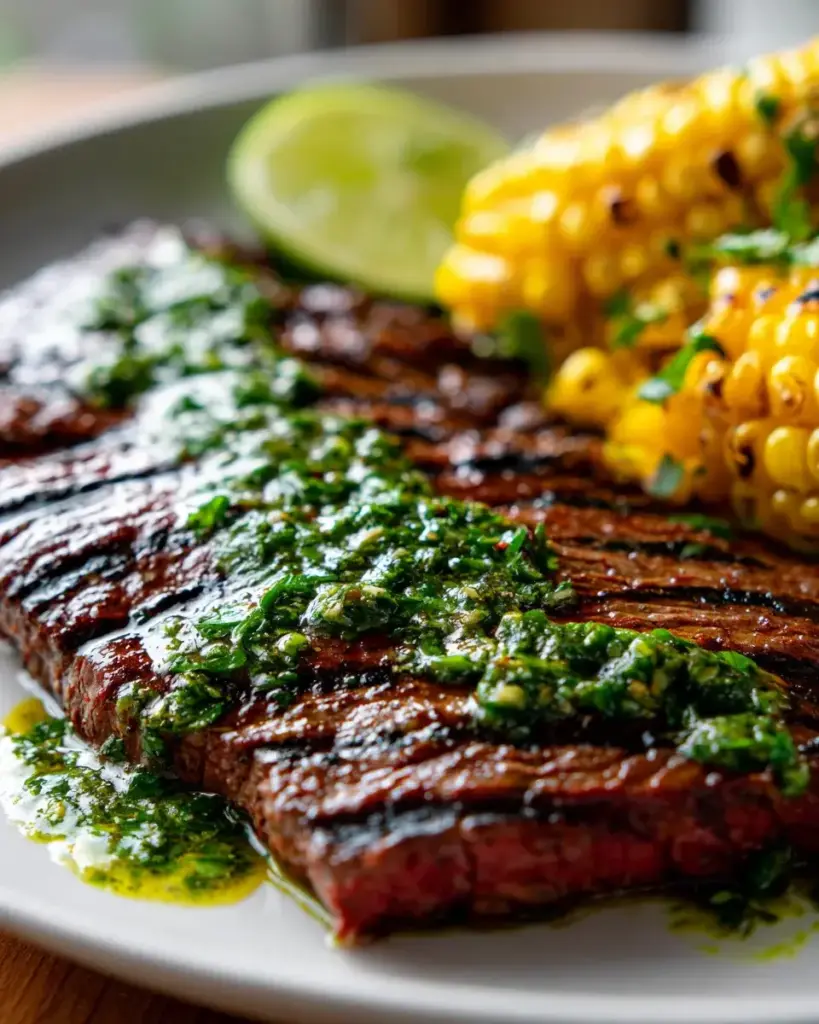 Flank Steak mit Chimichurri