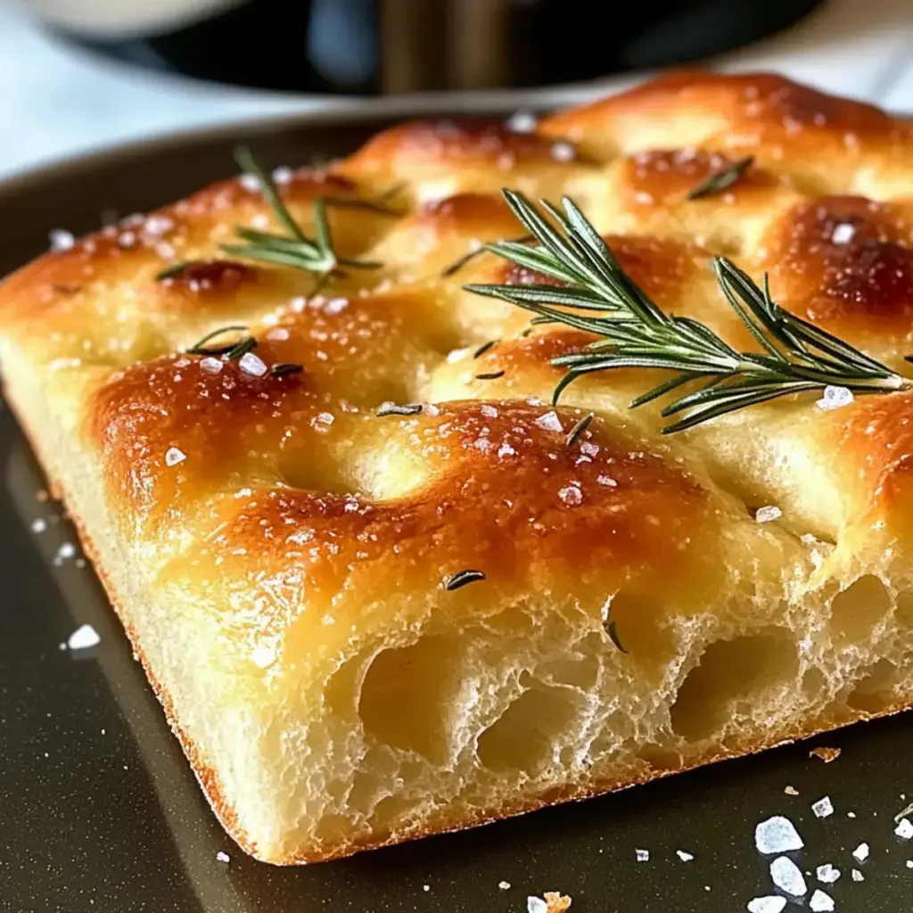 Focaccia Rezept ohne Kneten
