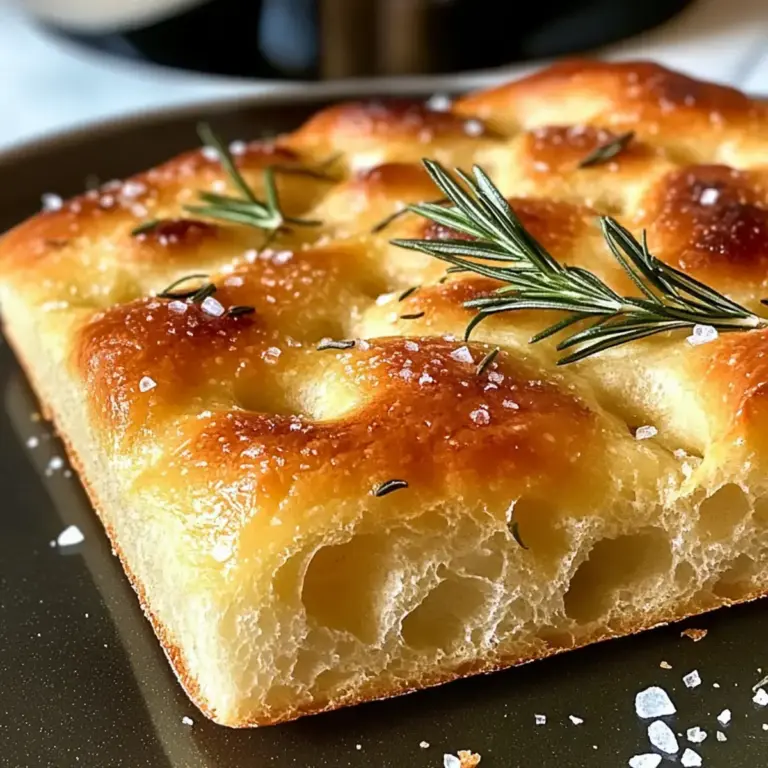 Focaccia Rezept ohne Kneten