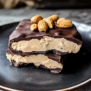 Erdnussbutter Gefrorene Joghurt Riegel
