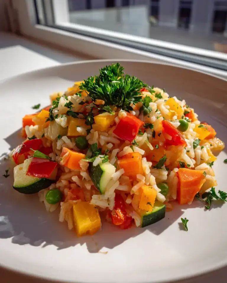 Gemüse Reispfanne Rezept