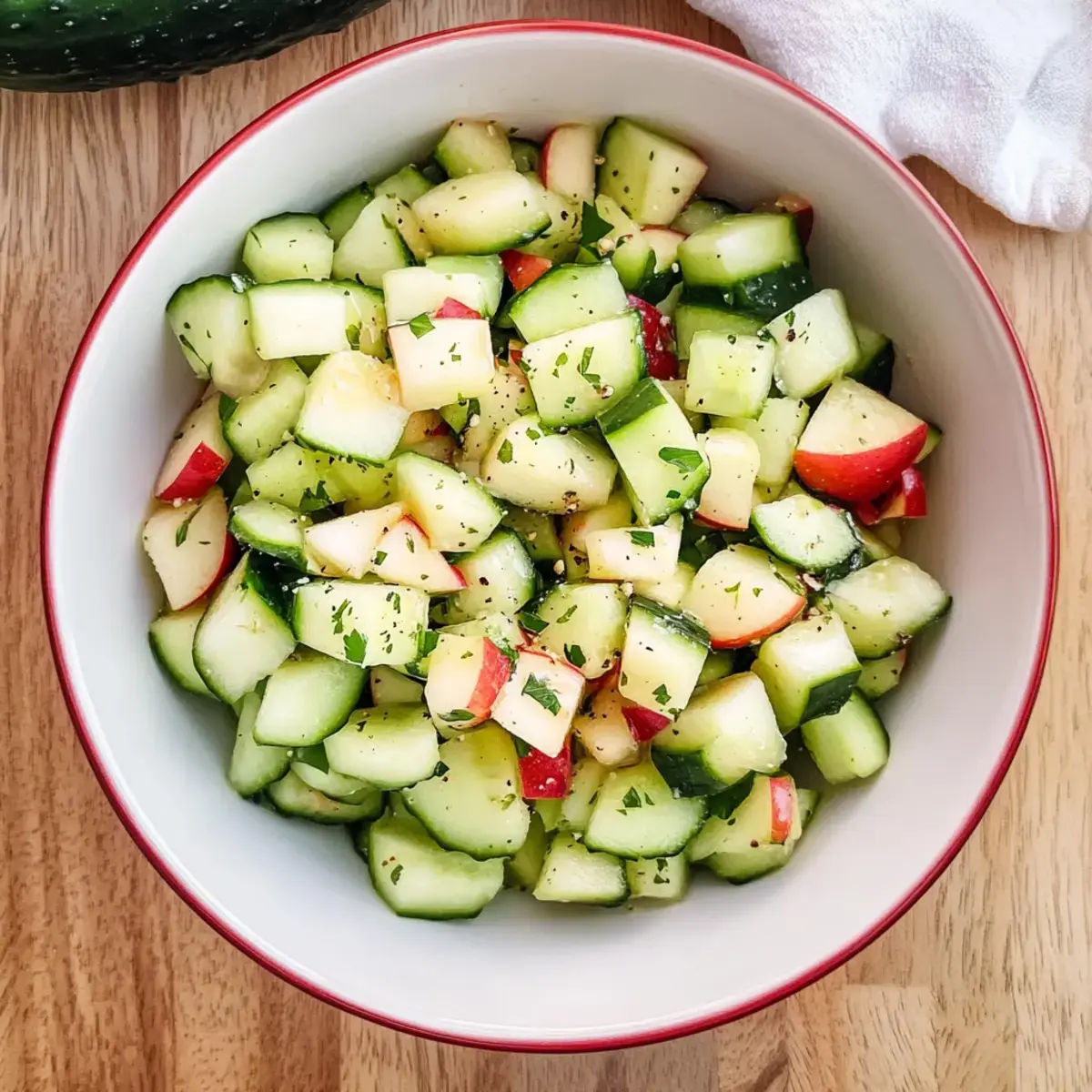 GurkenApfelSalatRezept 2