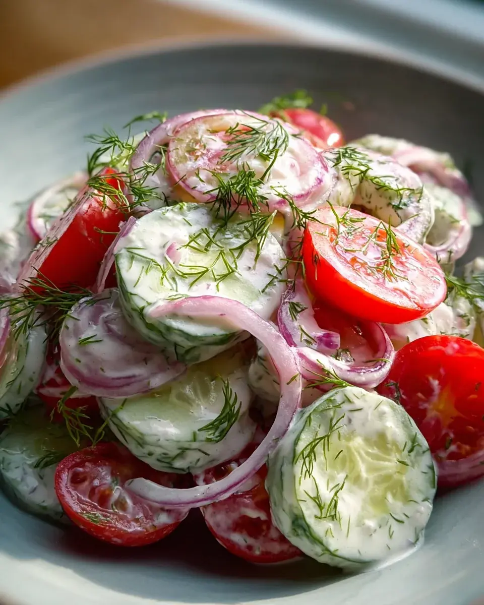 Gurken Tomaten Salat Rezept