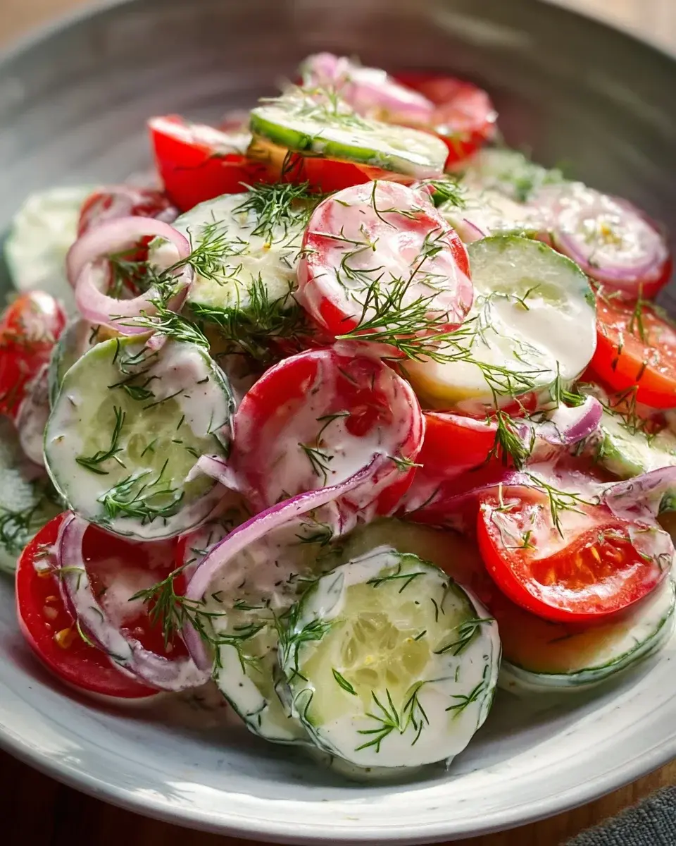 GurkenTomatenSalatRezept