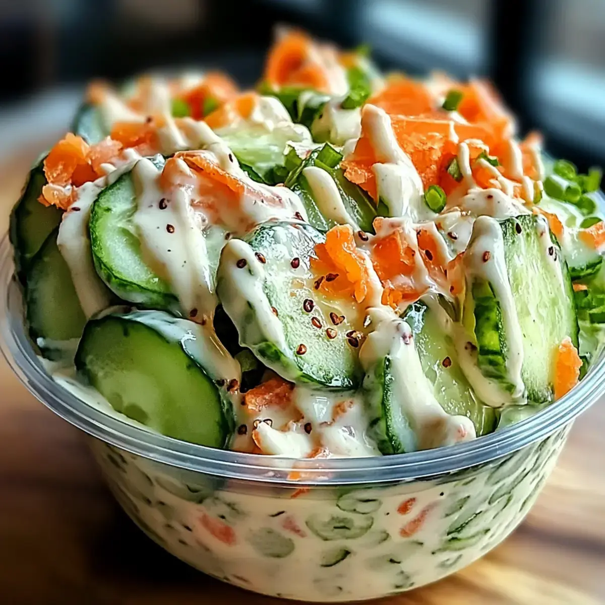 Gurkensalat asiatische Art