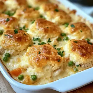 Cheddar-Bay-Hühnchen-Cobbler