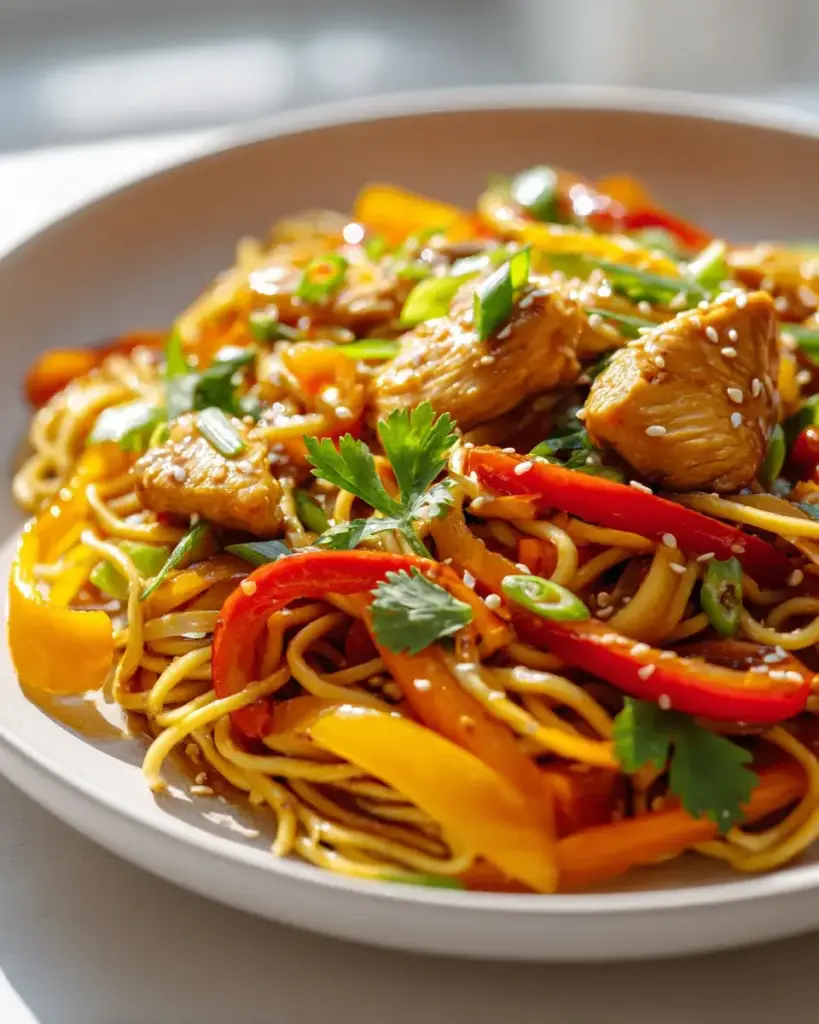 Hähnchen Gemüse Pfanne Heißluftfritteuse Rezept
