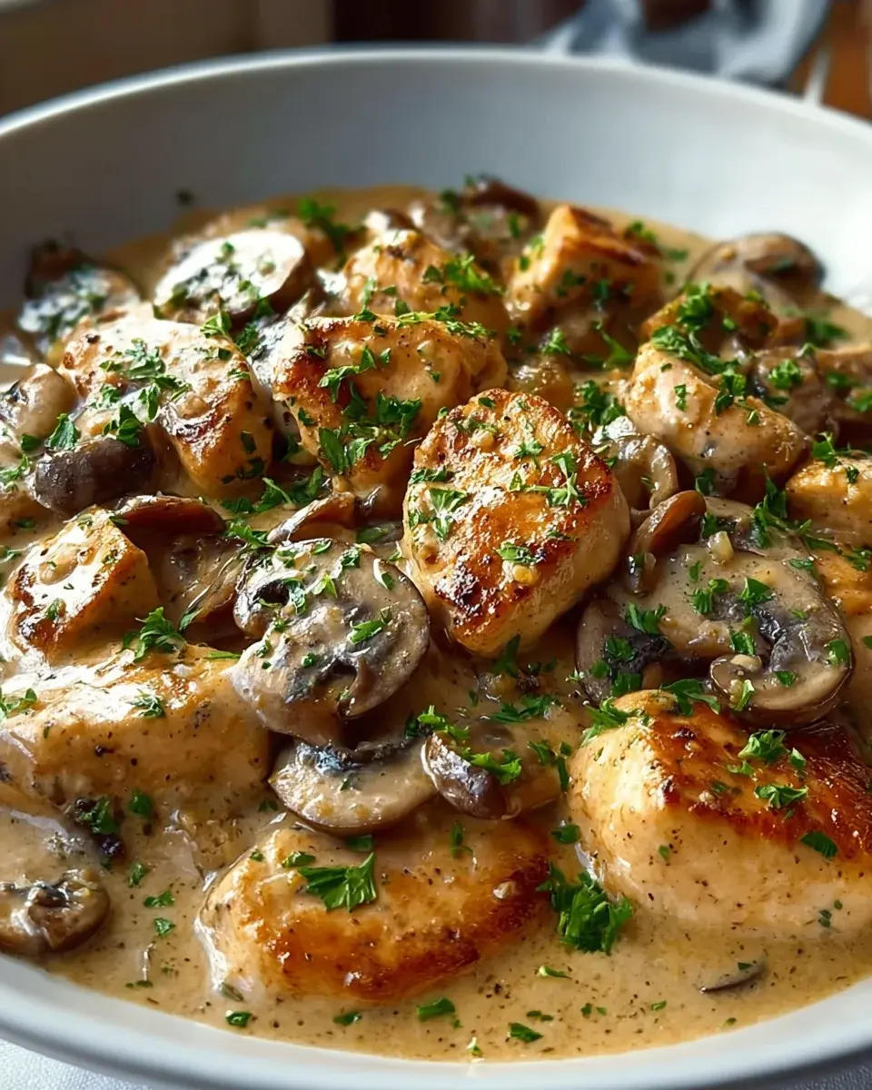 Hähnchen Pilz Pfanne Rezept