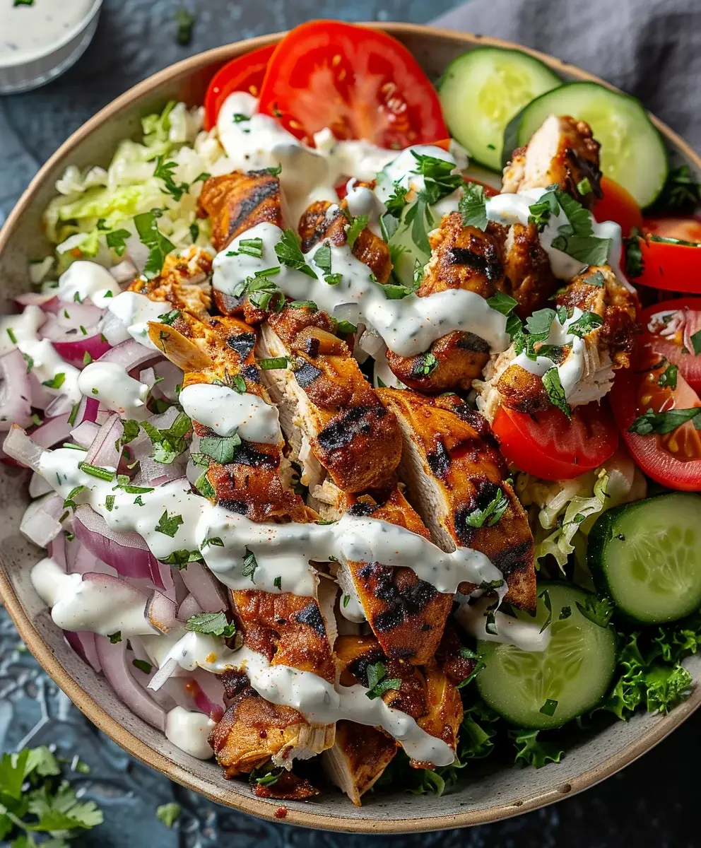 Hähnchen Shawarma Bowl Rezept