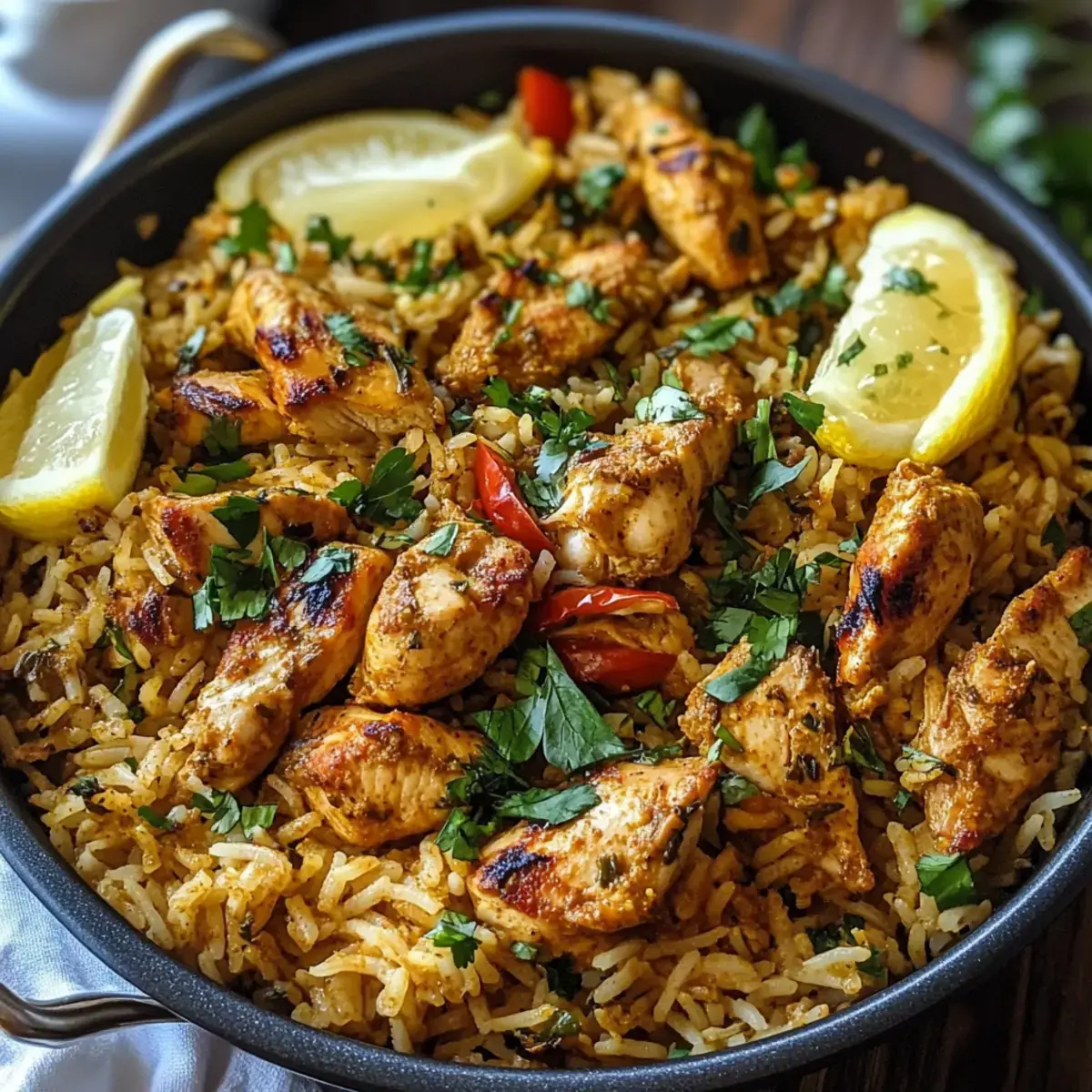 Hähnchen Shawarma Reis Rezept