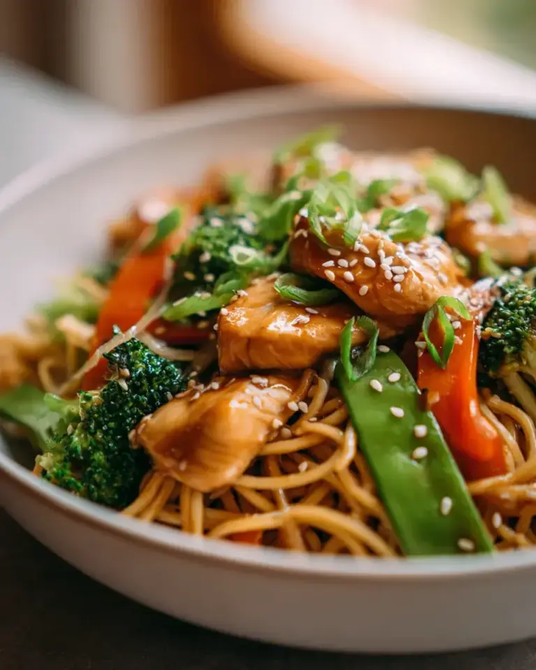 Hähnchen Teriyaki Nudeln Rezept
