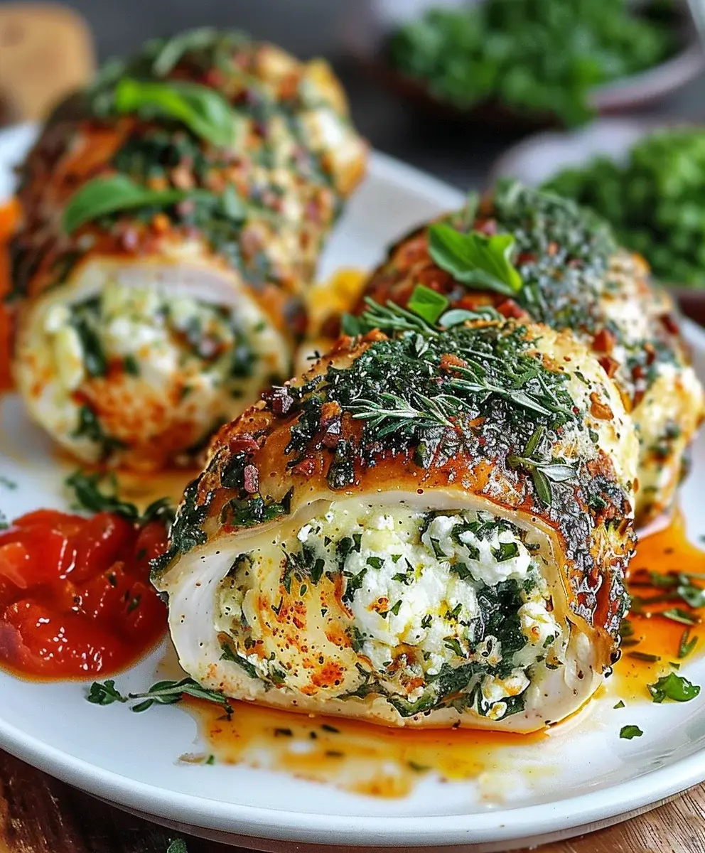 HahnchenrouladenKrauterRicotta