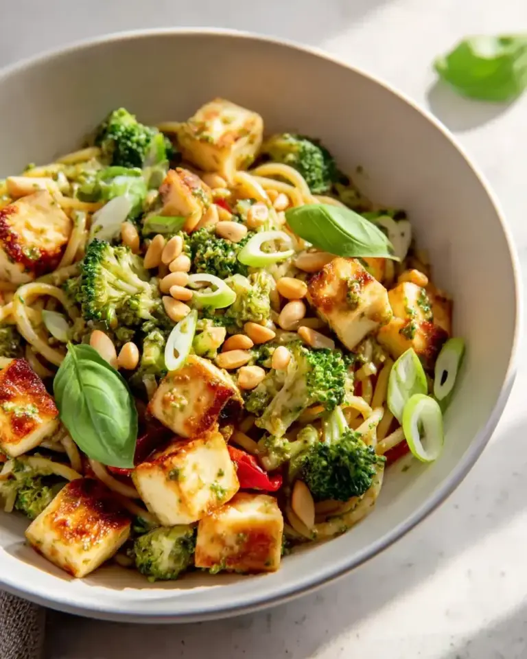 Halloumi Nudelsalat Rezept