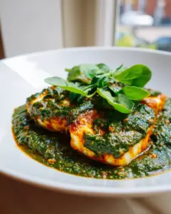 Halloumi Makhani Mit Spinat (Palak Style)