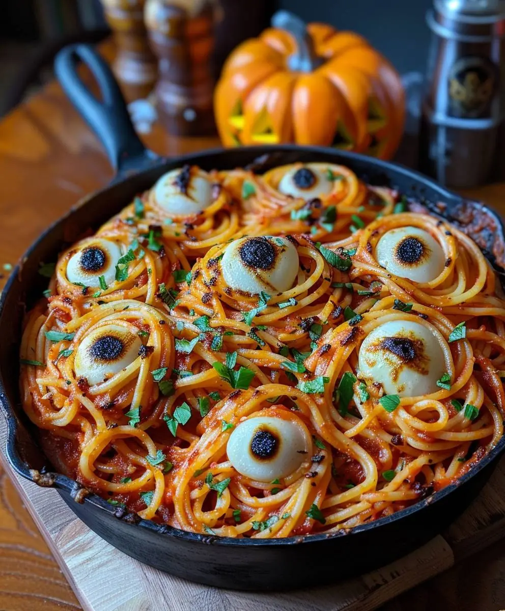 Halloween Pasta Rezept