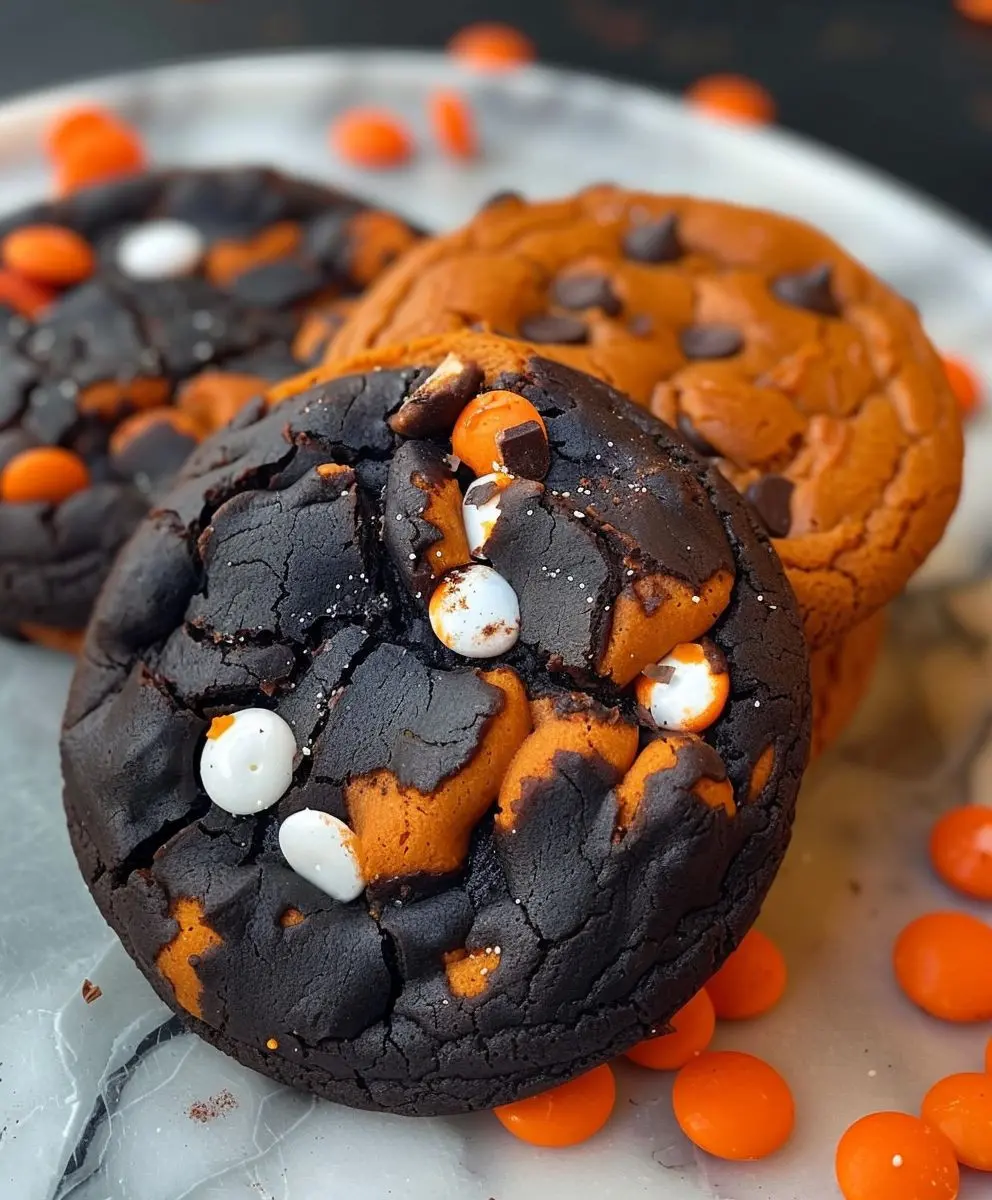 Halloween Schoko Kekse Rezept
