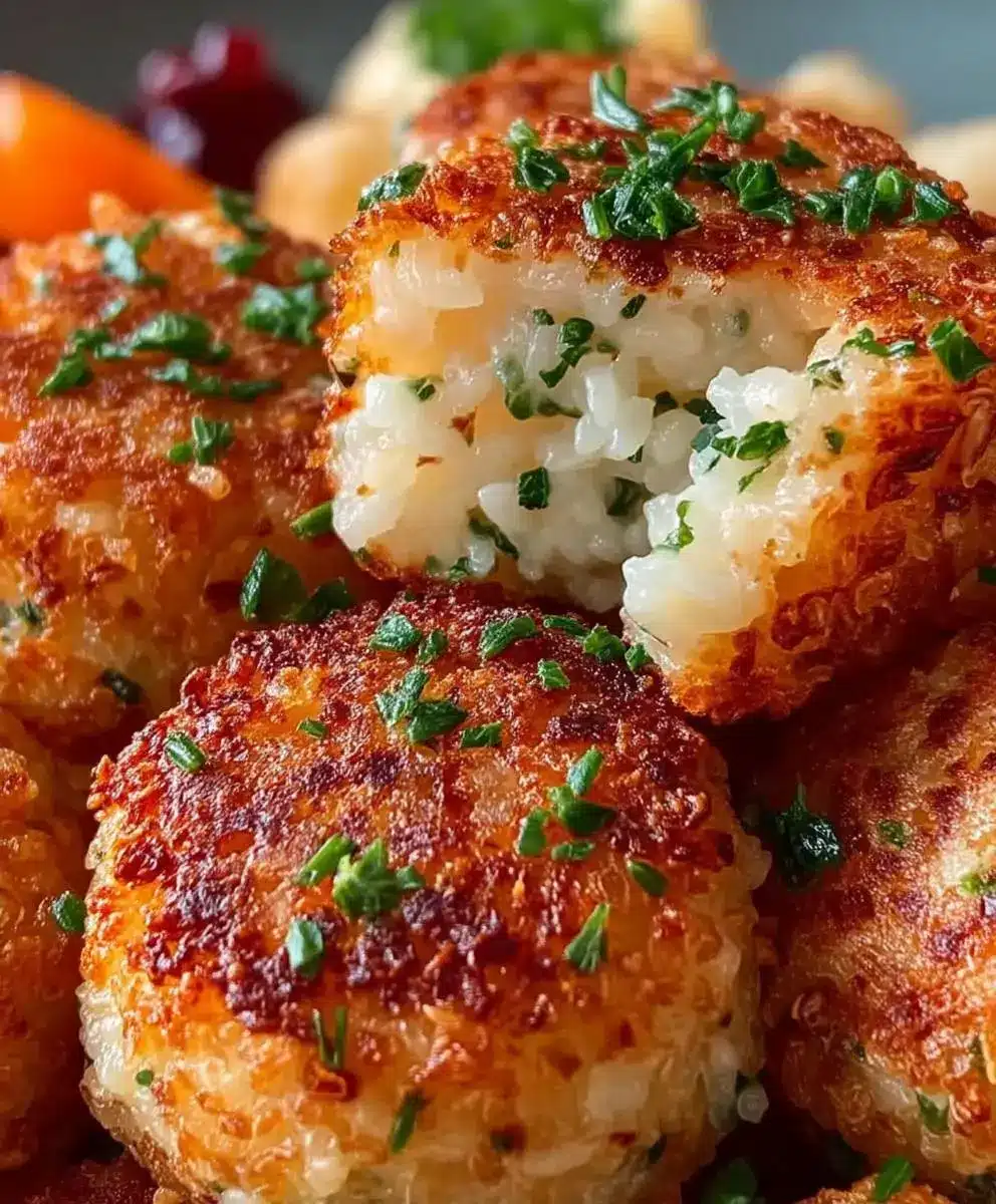 Heißluftfritteuse Fleischbällchen Reis Rezept
