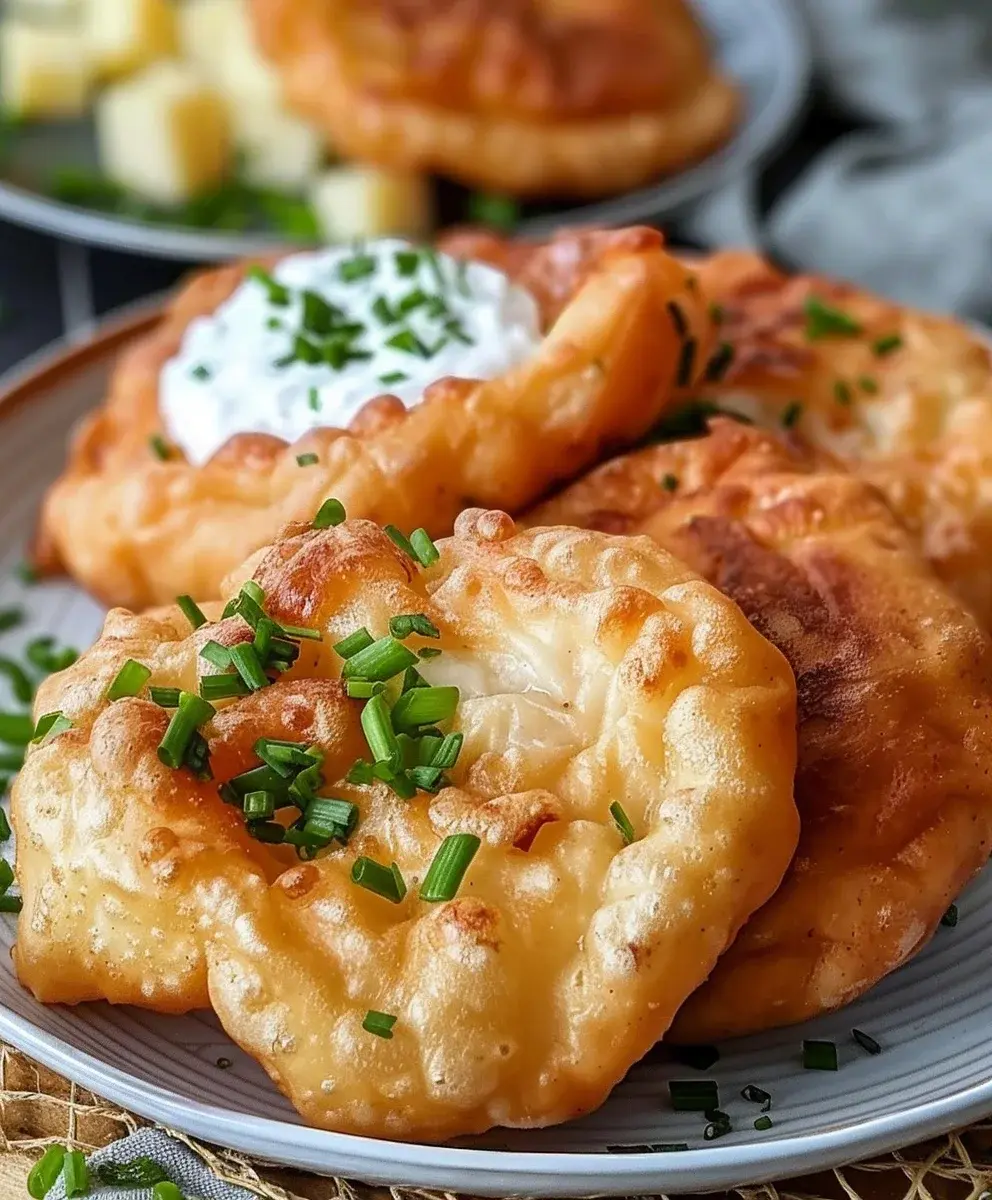 Heißluftfritteuse Langos Rezept